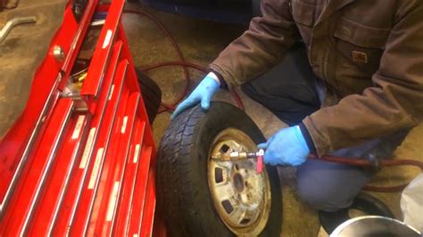 setting the bead on a skid steer tire|youtube tire bead removal.